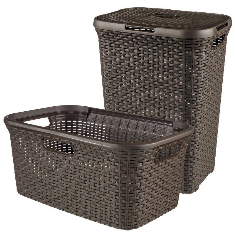 Symple Stuff Curver Hamper and Laundry Basket Wayfair.co.uk